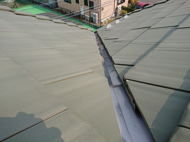谷板金の点検